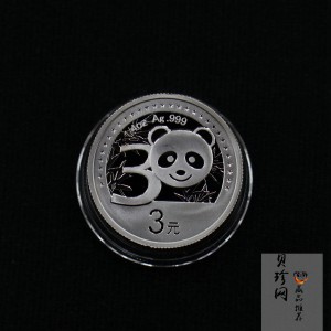 【120205】2012年熊猫发行30周年1/4盎司精制银币