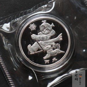 【069160】2006年首轮狗年贺岁纪念15g银章