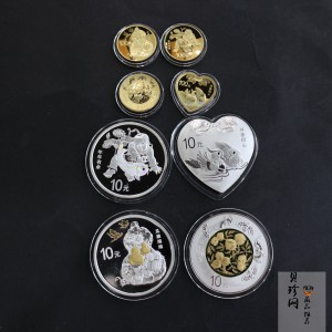 【169180】2016年吉祥文化（第二组）精制金银币8枚一套