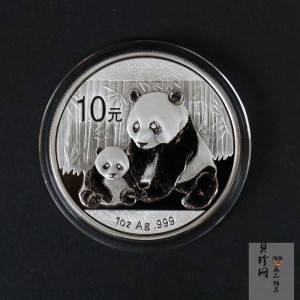 【120108】2012年熊猫1盎司普制银币