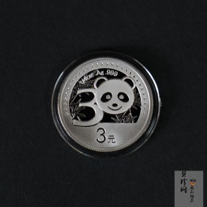 【120205】2012年熊猫发行30周年1/4盎司精制银币