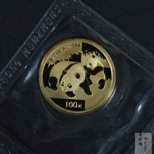 【080103】2008年熊猫1/4盎司普制金币