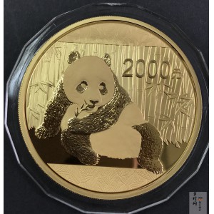 【150106】2015年熊猫5盎司精制金币