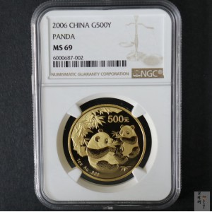 【060101】2006年熊猫1盎司普制金币