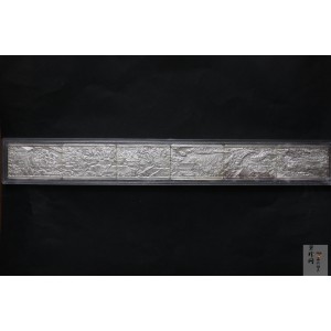 【889090】1998年中国古代名画系列（清明上河图）2盎司长方形精制银币套币
