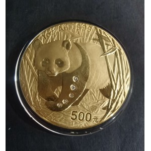 【020101】2002年熊猫1盎司普制金币