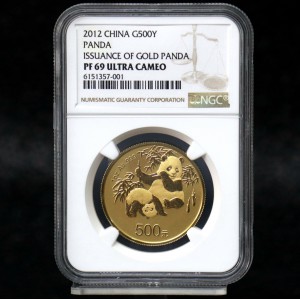 【120202】2012年熊猫金币发行30周年1盎司精制金币