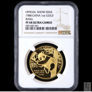 【889240】1988年巴塞尔1盎司金章