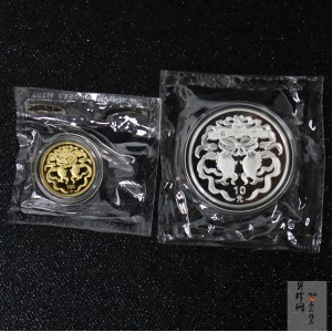 【039160】2003年中国民俗——春节金银币