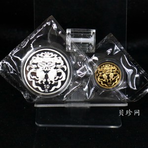 【039160】2003年中国民俗——春节金银币